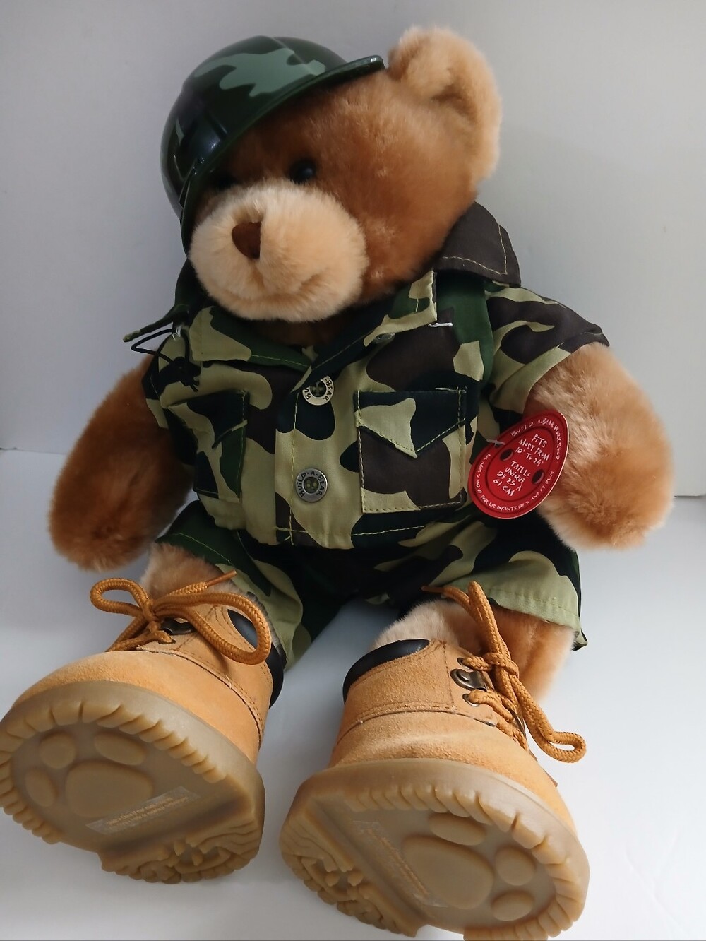 Build-A-Bear Military Army Outfit with Helmet
